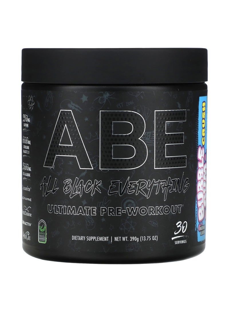 Ultimate Pre-Workout, Bubble Gum Crush, 13.75 oz (390 g)